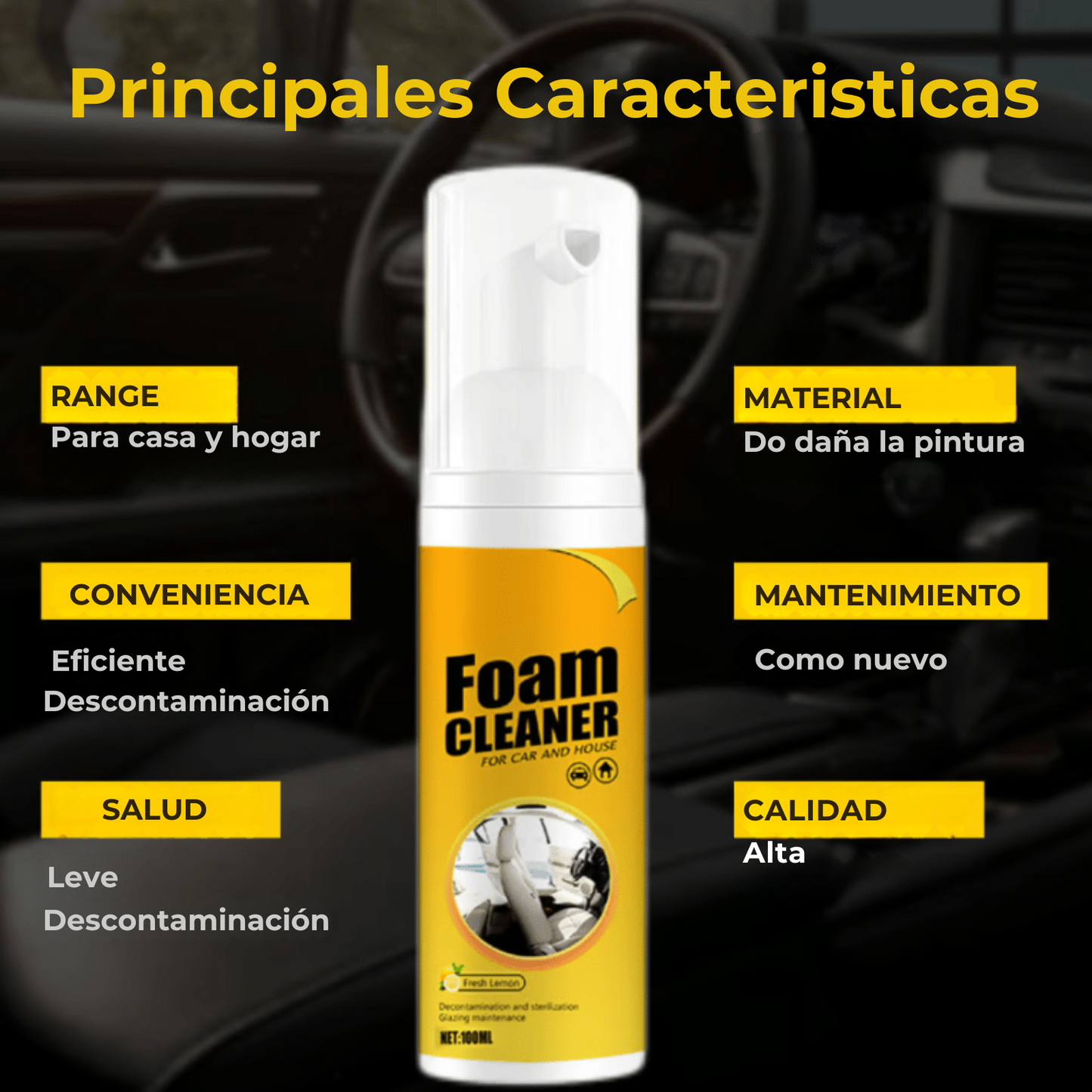 Foam Cleaner - Espuma multiusos